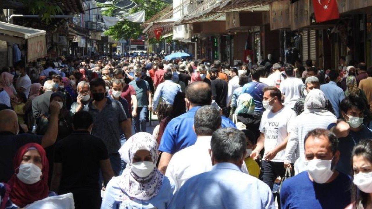 Gaziantep Caddelerinde Korkutan Görüntü