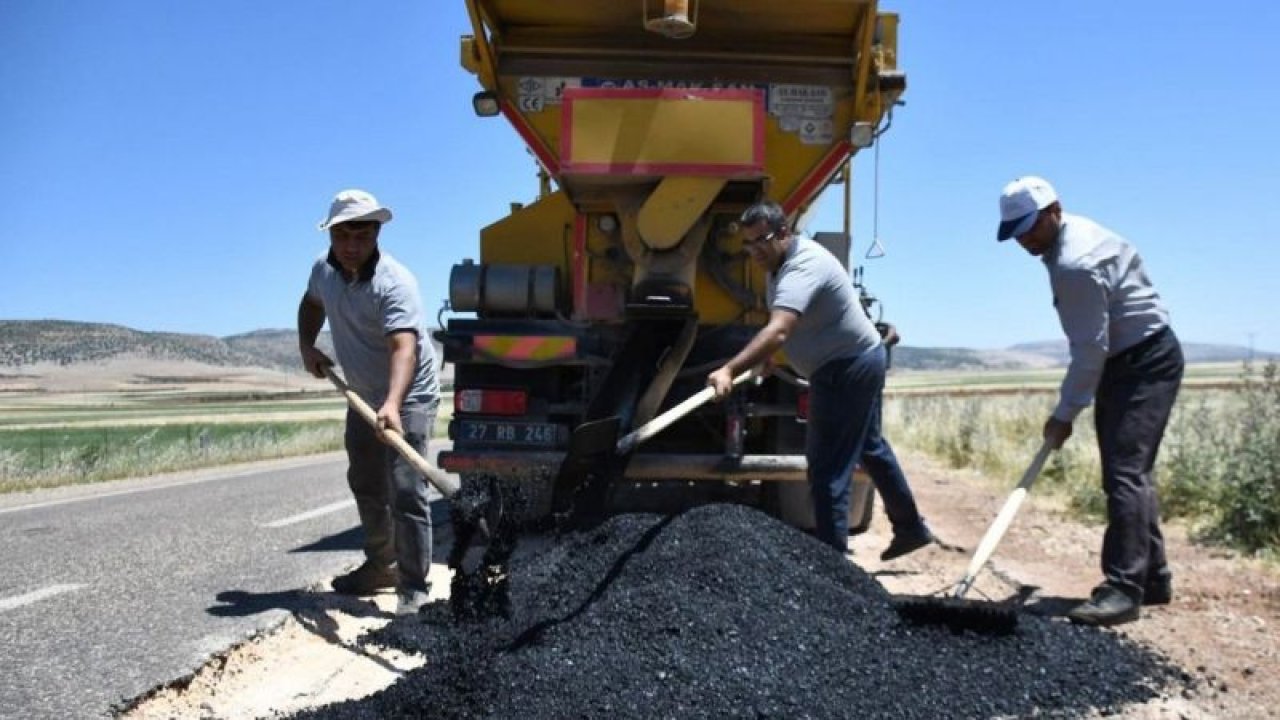 Araban'da Asfalt Çalışmaları