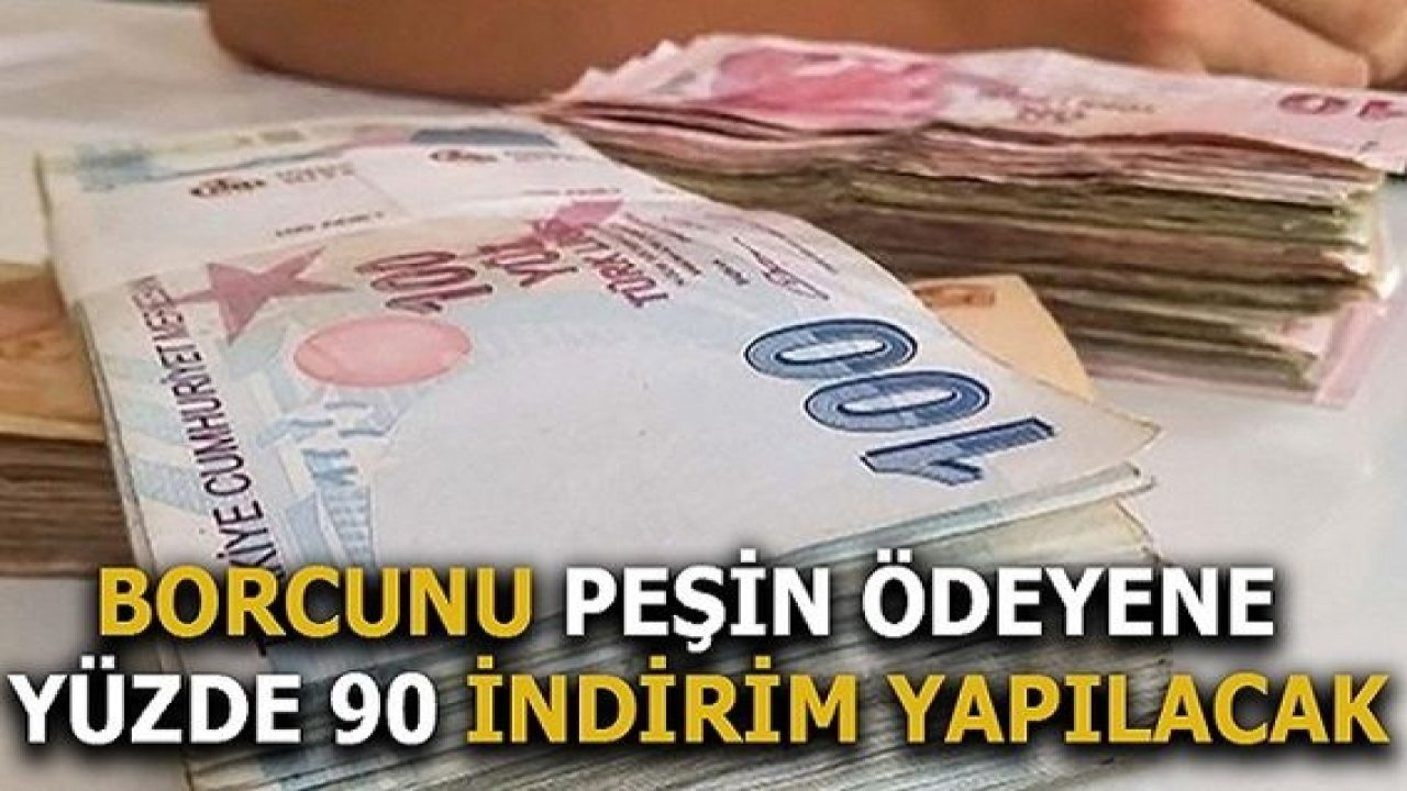 Kanun teklifi Meclis'e sunuldu! Borcunu peşin ödeyene ÜFE üzerinden yüzde 90 indirim yapılacak