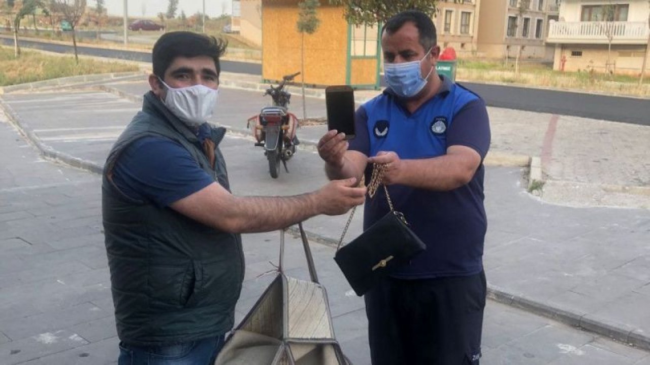 Gaziantep’te bulunan para ve ziynet eşyası sahibine teslim edildi