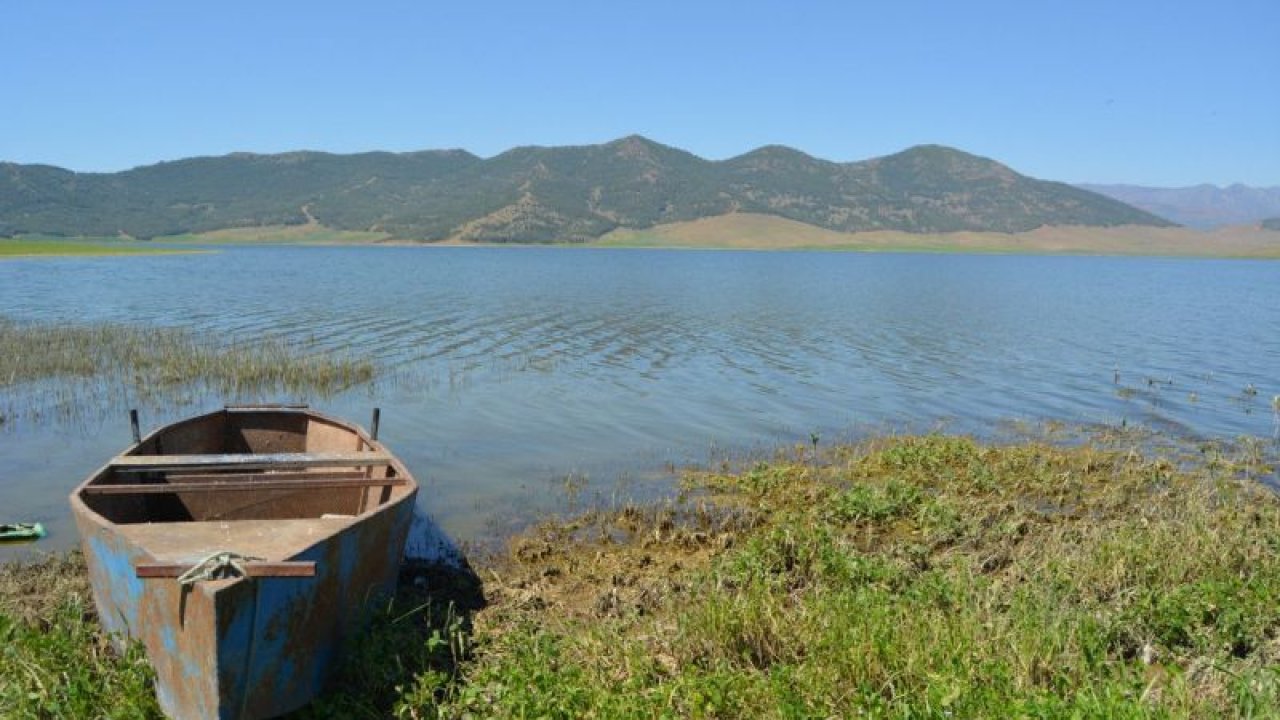 Tahtaköprü Barajı'nda tarihi yerler sular altında