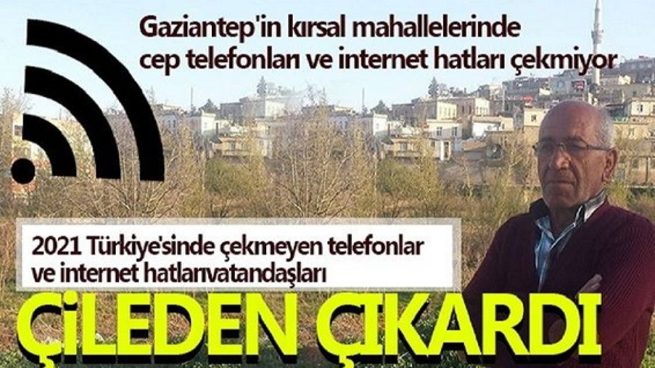 Köyde internet yok, Telefonlar çekmiyor...Öğrenciler online derse giremiyor...