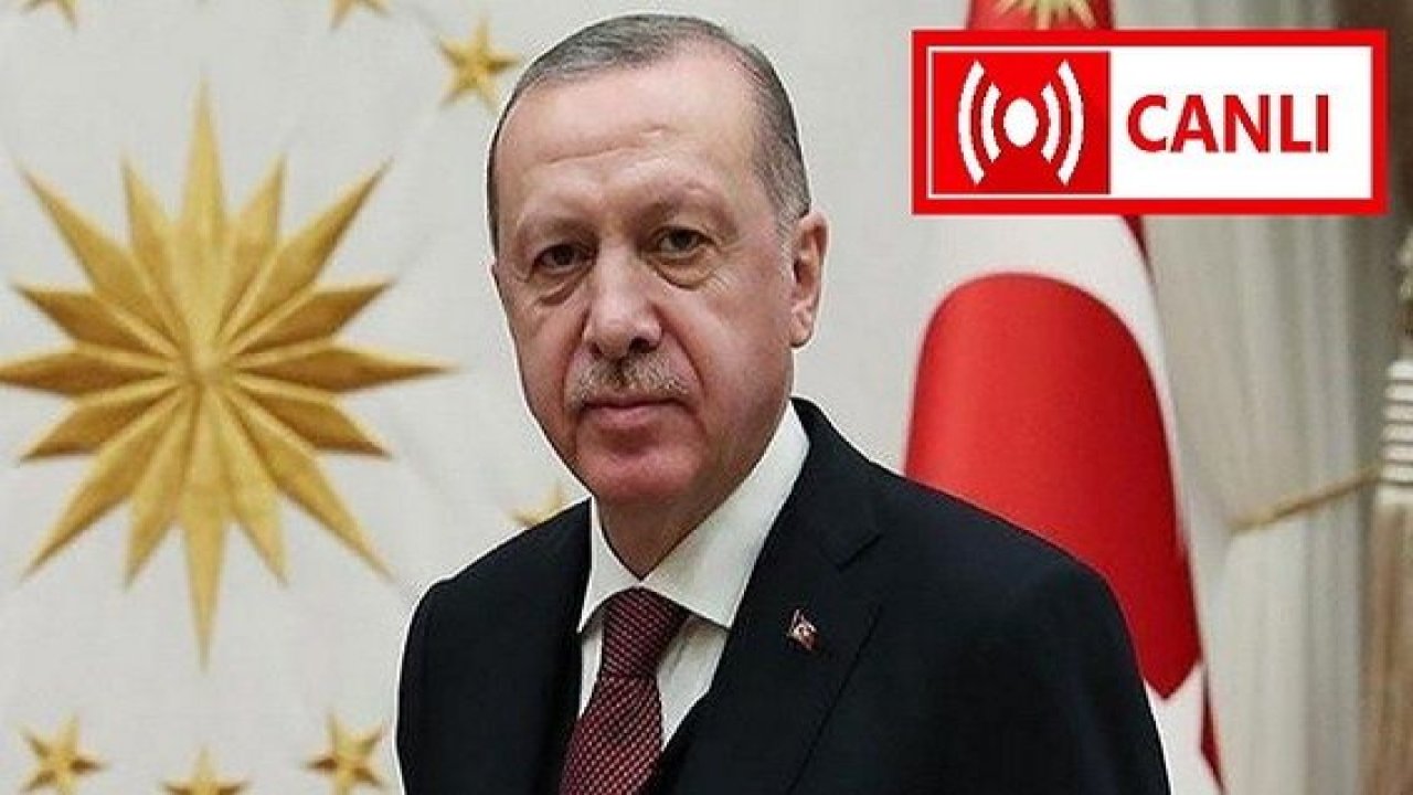 Son Dakika...Canlı Yayın... Cumhurbaşkanı Erdoğan,Kabine Toplantısı sonrası  açıklama yapıyor...