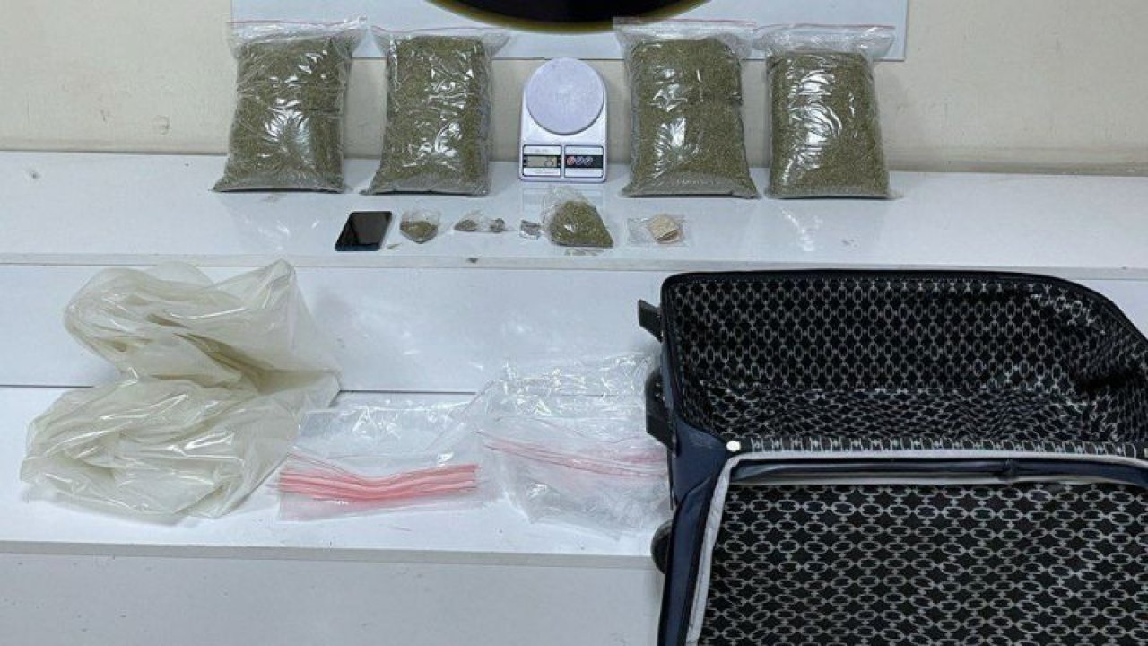 Gaziantep Polisinden Uyuşturucu Tacirlerine Operasyon