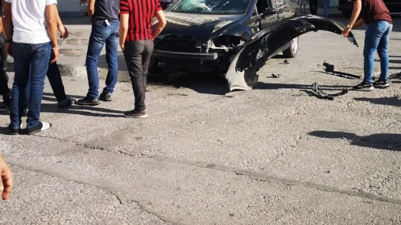 Son Dakika..Gaziantep’te sokağa çıkma yasağına rağmen trafik kazası!