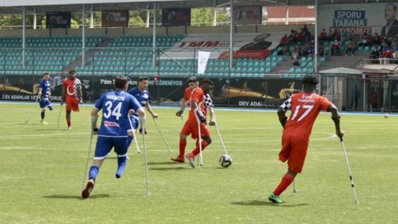 Şahinbey Ampute ikinci maçını farklı kazandı