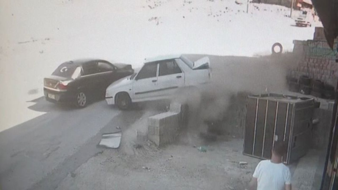 Ezilmekten kıl payı kurtuldu