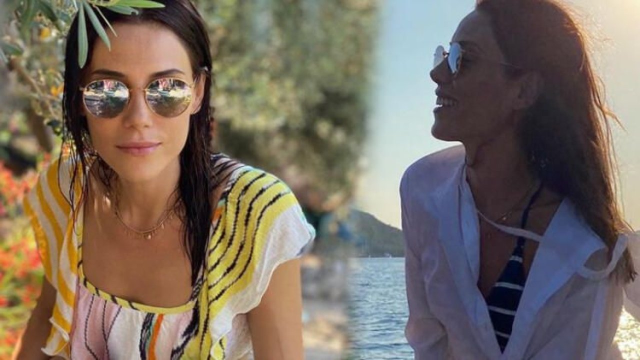 'Sadakatsiz'in Asya'sı Cansu Dere'den bikinili tatil pozu