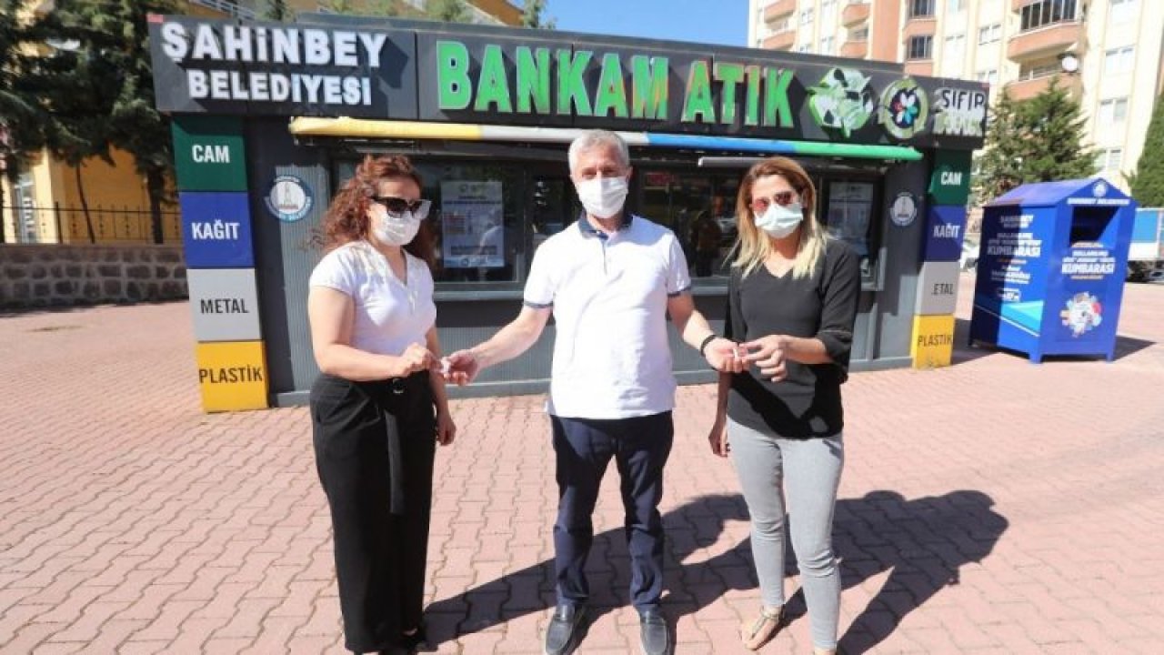 Şahinbey’de çevre dostları altın ile ödüllendiriliyor