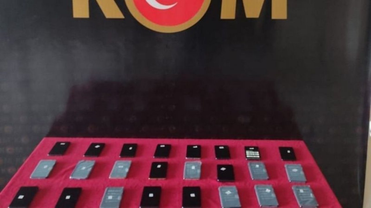 24 adet gümrük kaçağı telefon ele geçirildi