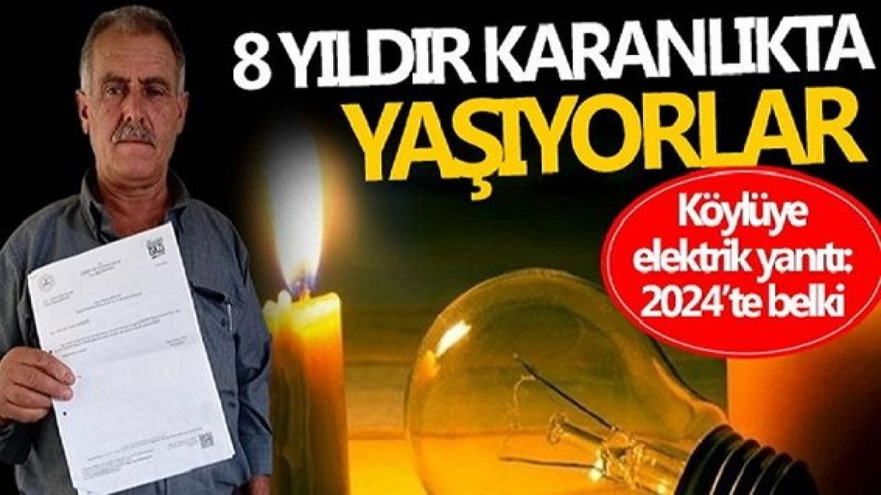 Gaziantep'te Pes Derdirten Olay...Yıllardır evine elektrik bağlatmak için çalmadığı kapı bırakmadı
