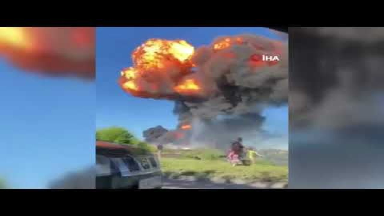 Rusya’da akaryakıt istasyonunda şiddetli patlama