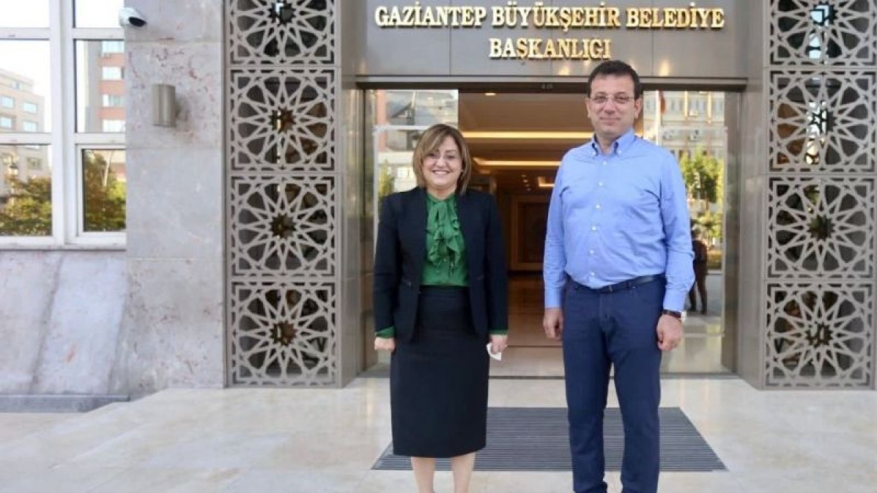Başkan Şahin'e  Ekrem İmamoğlu'ndan  ziyaret