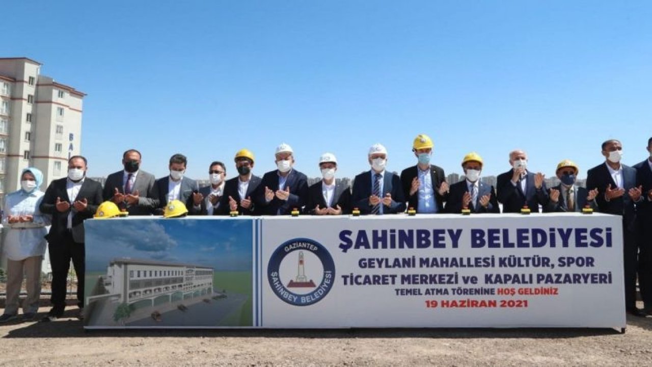 Video Haber...Şahinbey’den Geylani Mahallesi’ne dev tesis