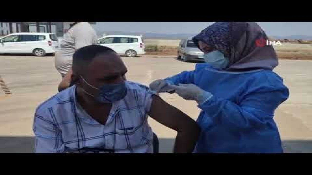 Gaziantep’te sanayi çalışanları aşılanıyor