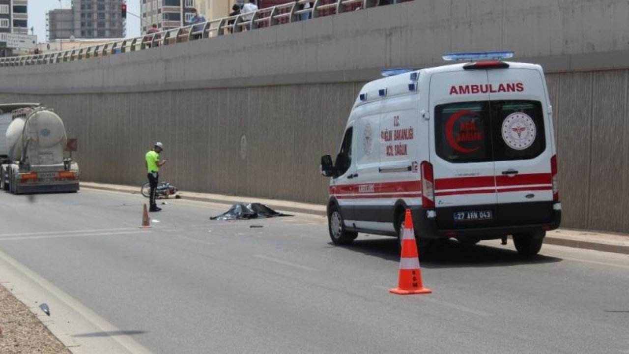 Sollama yapan tanker motorsiklete çarptı: 2 ölü