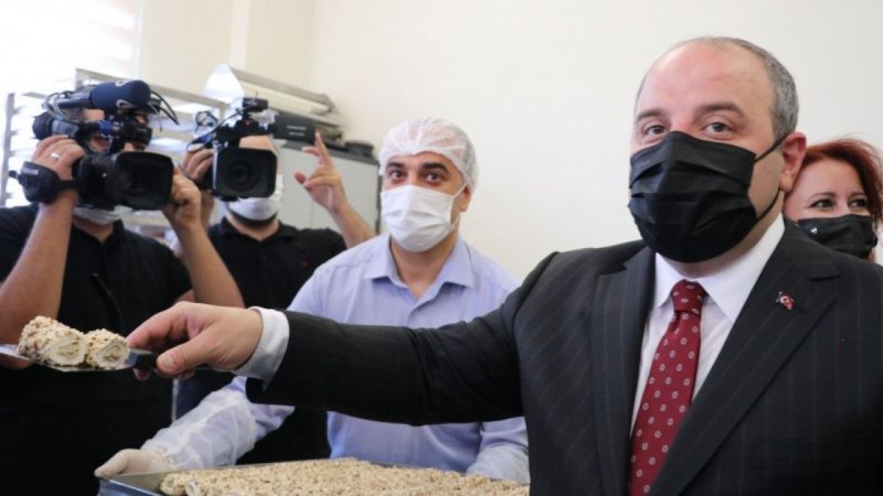 Kadın Girişimciler üretti Bakan Varank, gazetecilere ikram etti