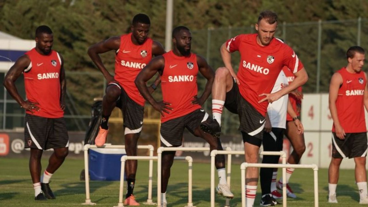 Gaziantep FK tek antrenman yaptı