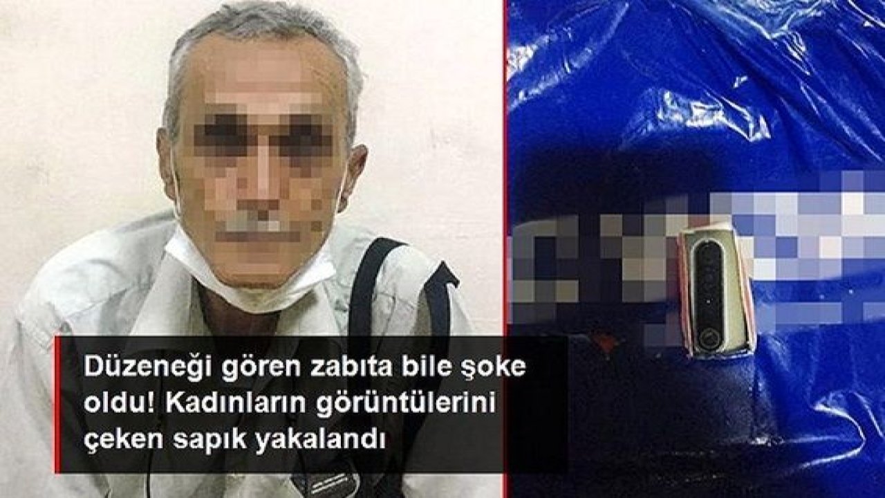 Son Dakika: Video Haber...Sapıklığın Bu Kadarına Pes!Pazarda kadınların özel görüntülerini çeken sapık yakalandı...Poşet içinde akıllara durgunluk veren düzenek!