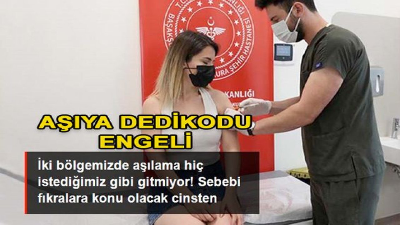 Aşıda Kısırlık Dedikodusu!Gaziantep Aşılamada Çok Geride...