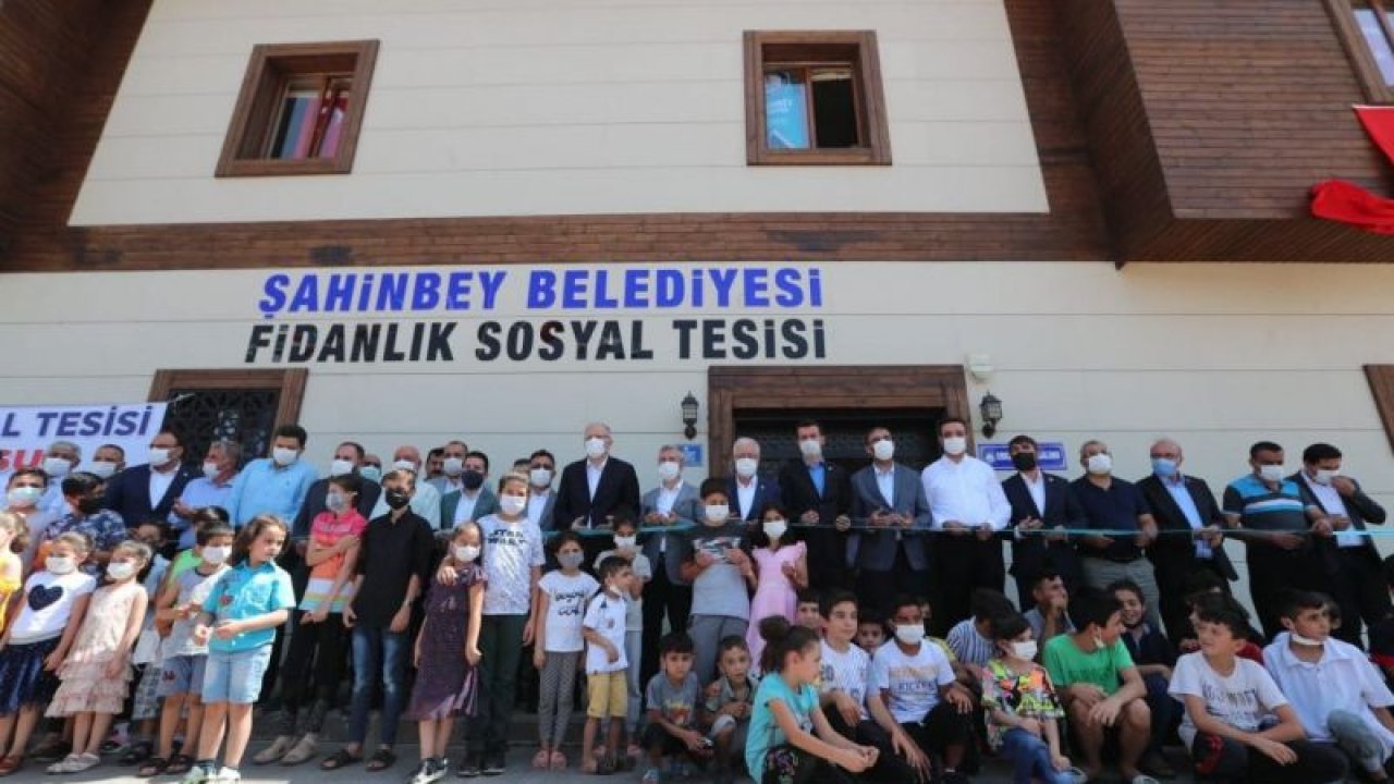 Şahinbey Belediyesi’nin sosyal tesis ağı genişliyor