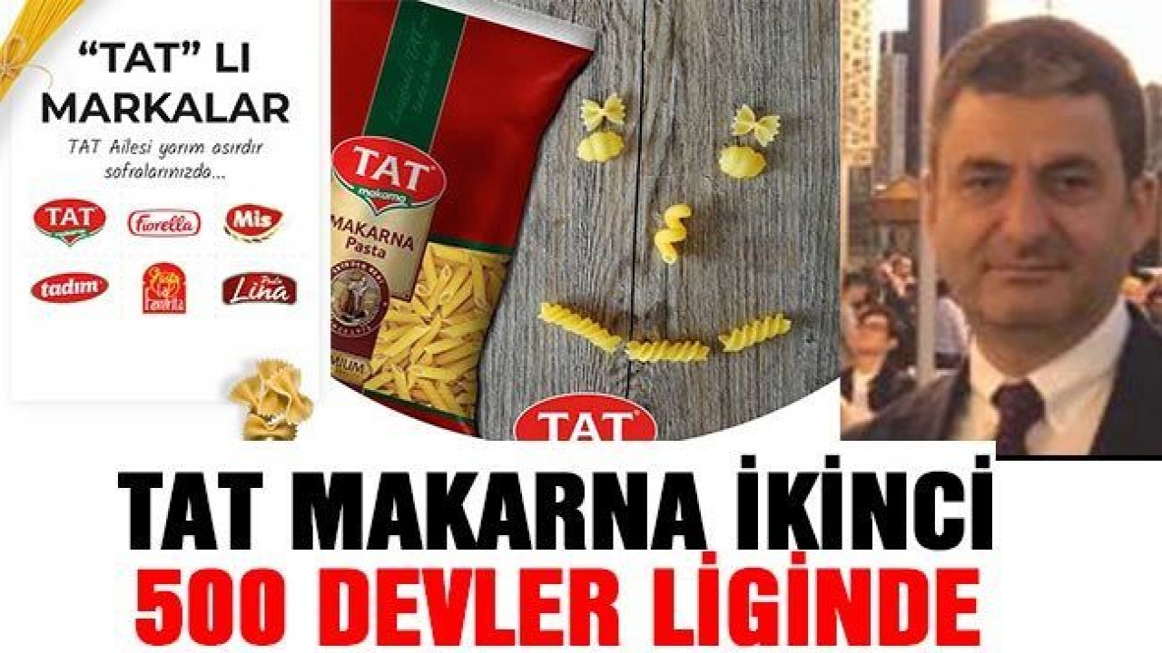 TAT Makarna’ya ikinci 500 alkışı