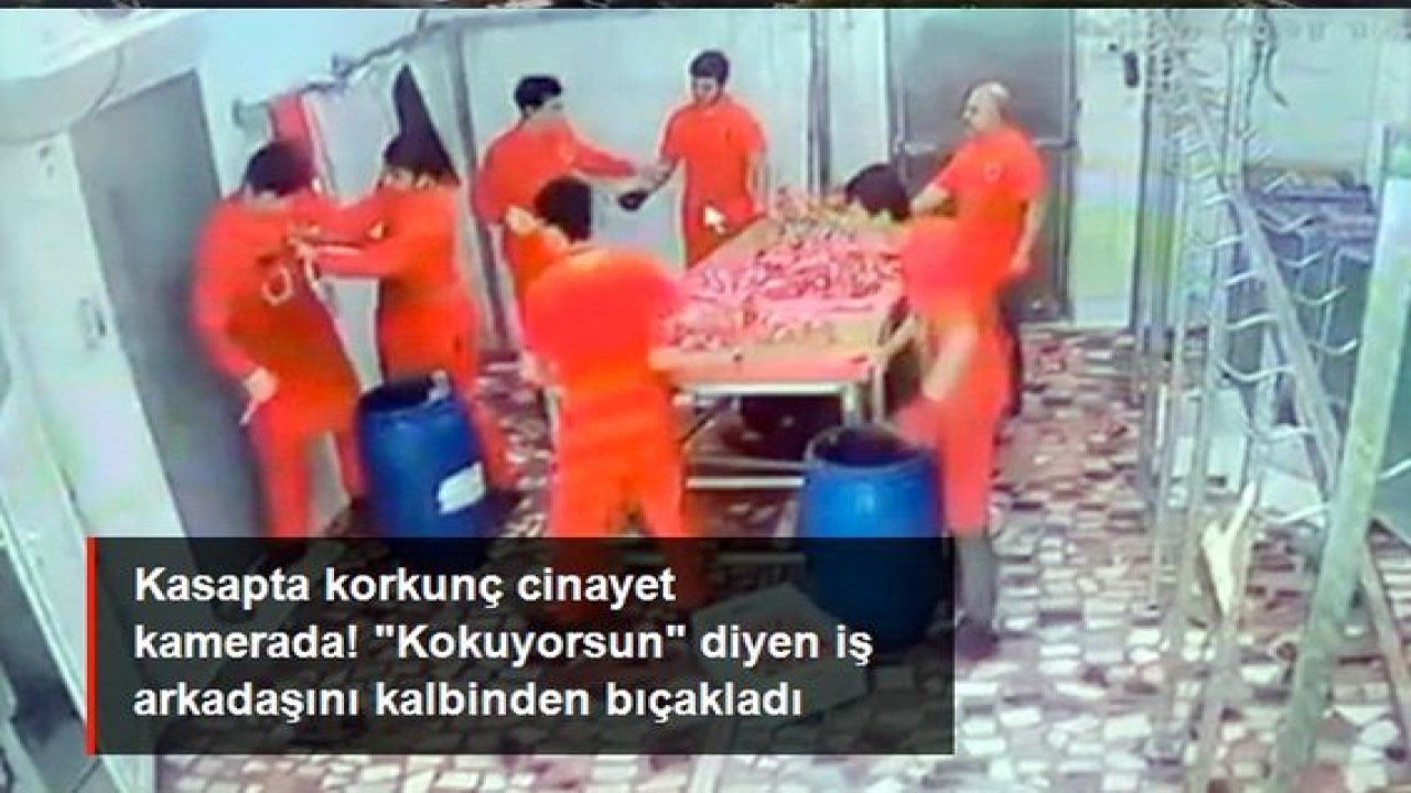 Son Dakika...Video Haber...Korkunç cinayet kamerada: “Kokuyorsun” dedi diye kalbinden bıçaklandı
