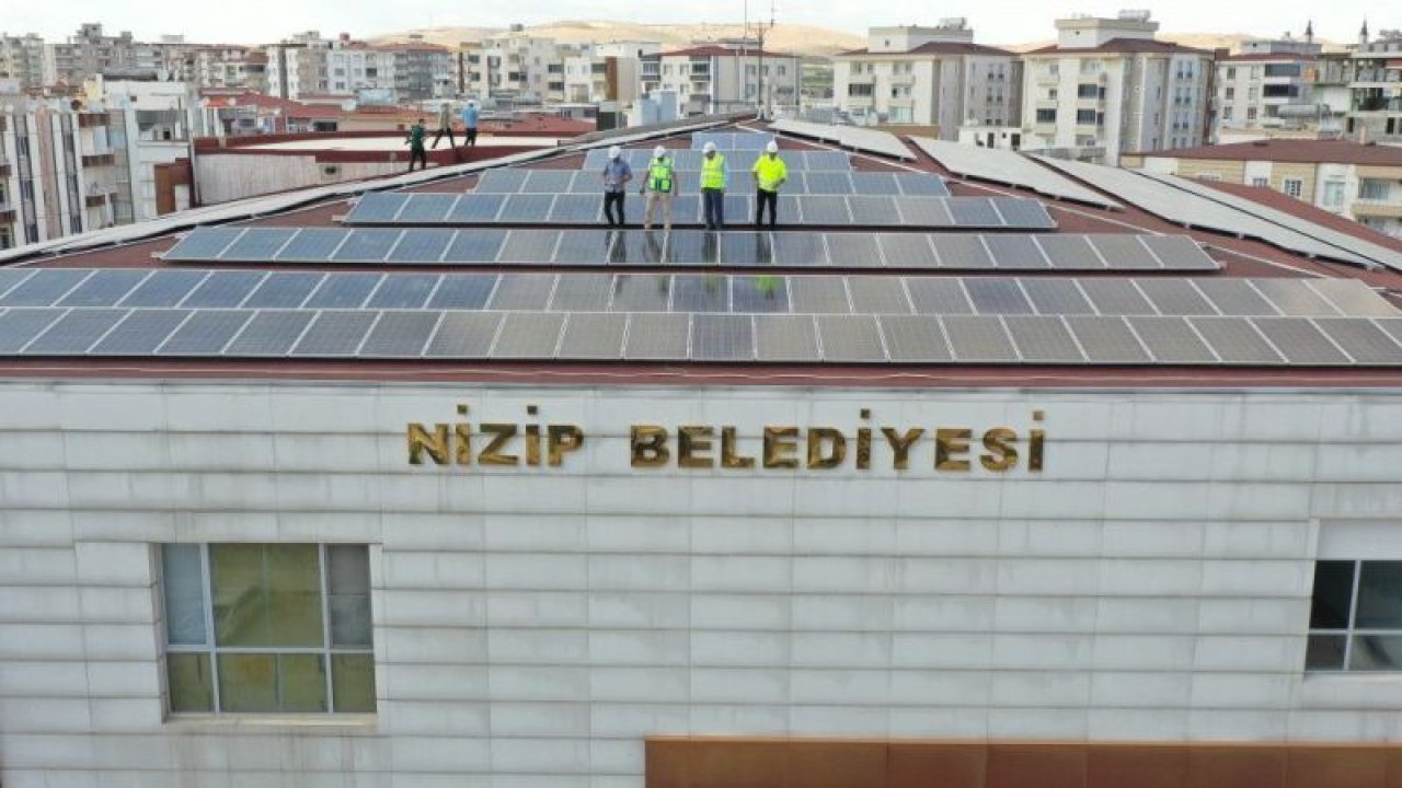 Nizip Belediyesi kendi elektriğini üretmeye başladı