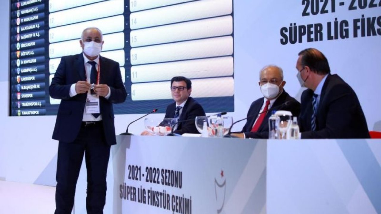 Süper Lig’de 2021-2022 fikstürü belli oldu