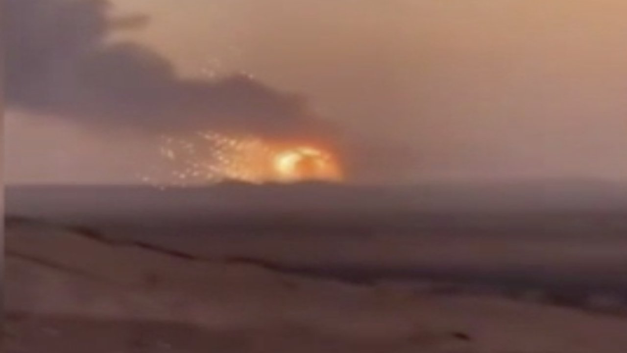 Suudi Arabistan’da mühimmat deposunda patlama