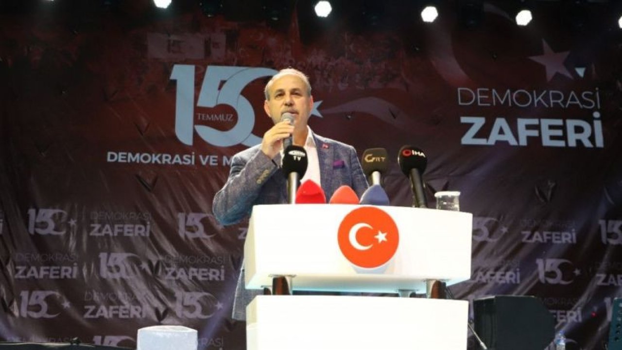 Başkan Kılıç’tan 15 Temmuz mesajı