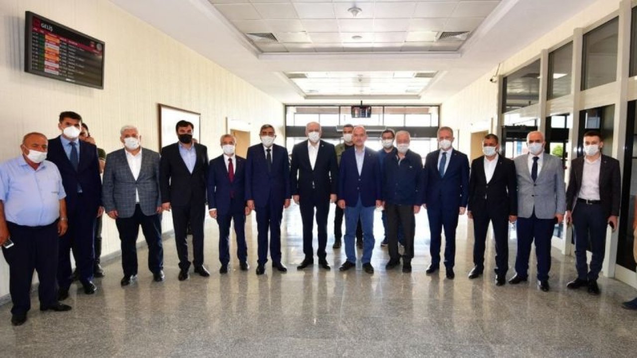 İçişleri Bakanı Süleyman Soylu Gaziantep'te