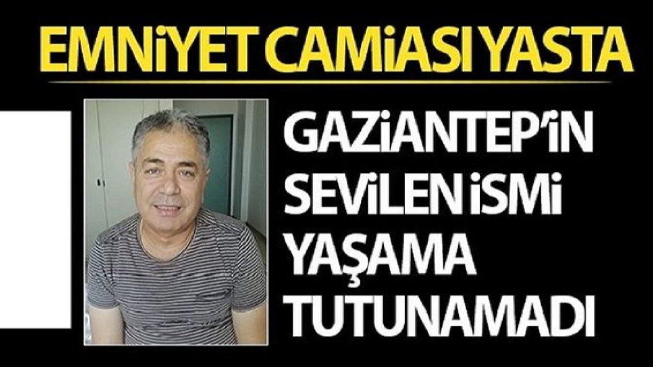Gaziantep Emniyet Camiası Yasta. Alparslan kalbine yenik düştü