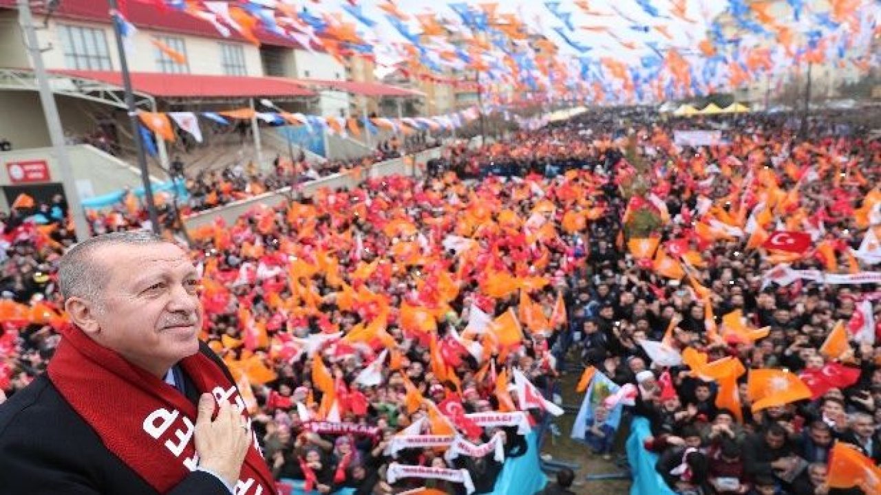 Cumhurbaşkanı Erdoğan Gaziantep'te halka seslendi