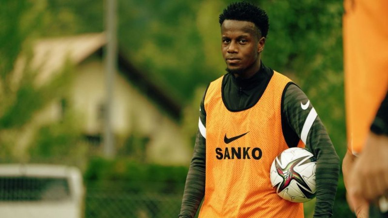 Hamza Mendyl antrenmanda