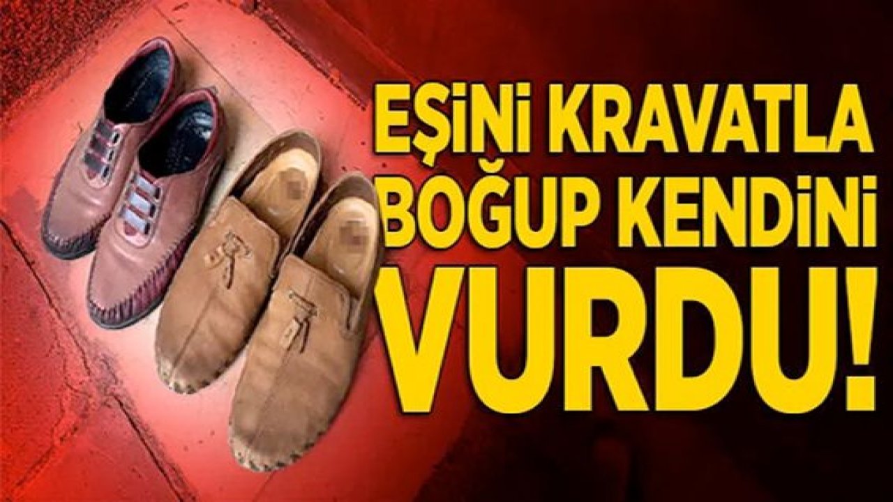Son Dakika...Video Haber...Kanser hastası eşini kravatla boğduktan sonra intihar etti