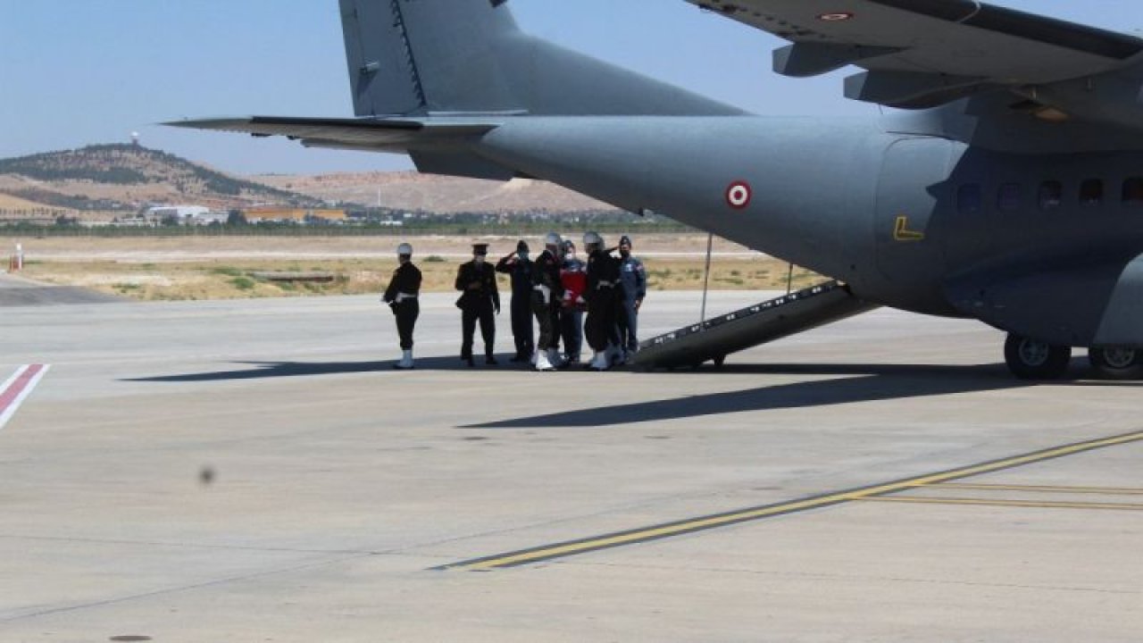 Gaziantepli şehidin naaşı memleketine getirildi