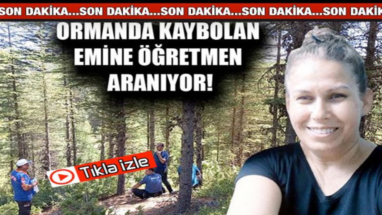 Son Dakika Haber: Video Haber...Yüzlerce Kişi Arıyor...Komşu İlde Büyük Üzüntü!Emine öğretmen 2 Gündür Bulunamıyor