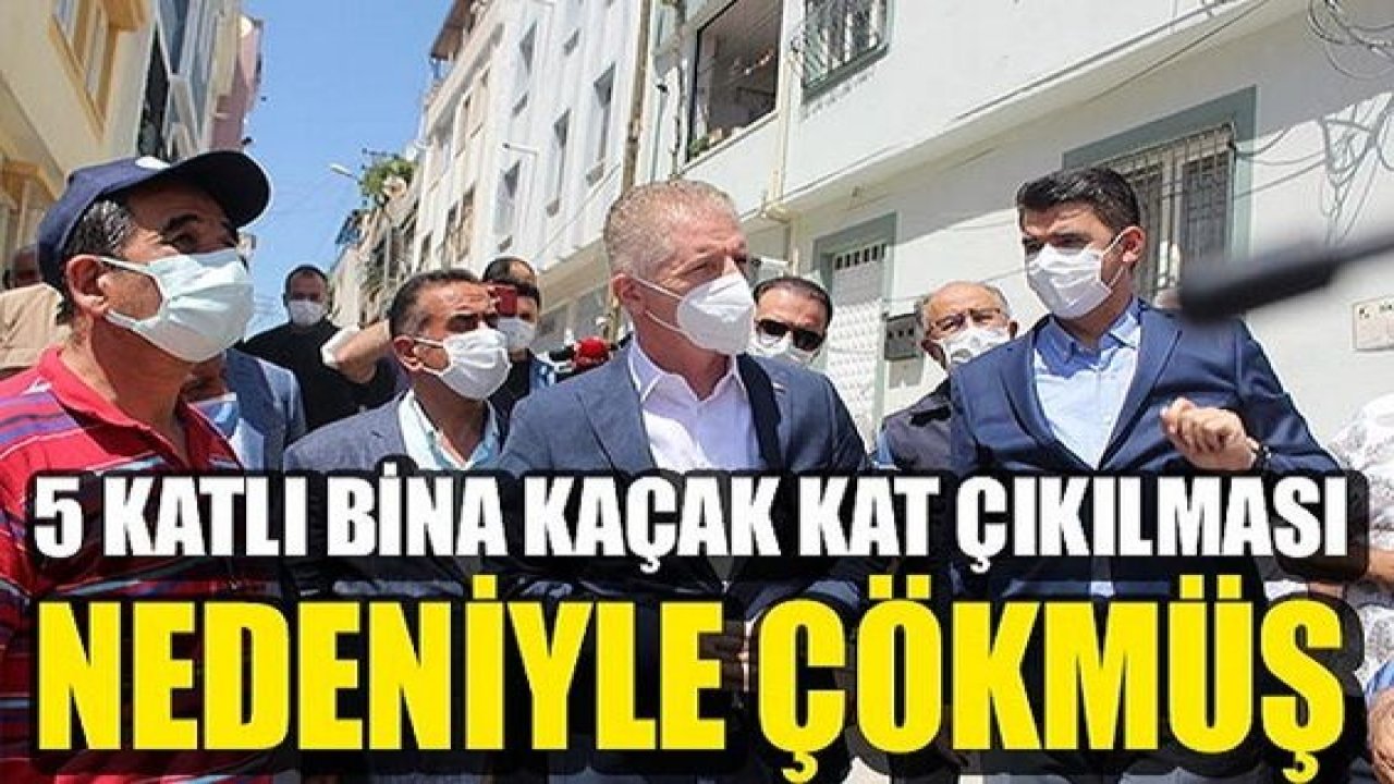Son Dakika: Video Haber...Olay Yerinde Vali Gül Açıkladı:Gaziantep'te çöken 5 katlı bina kaçak yapıymış