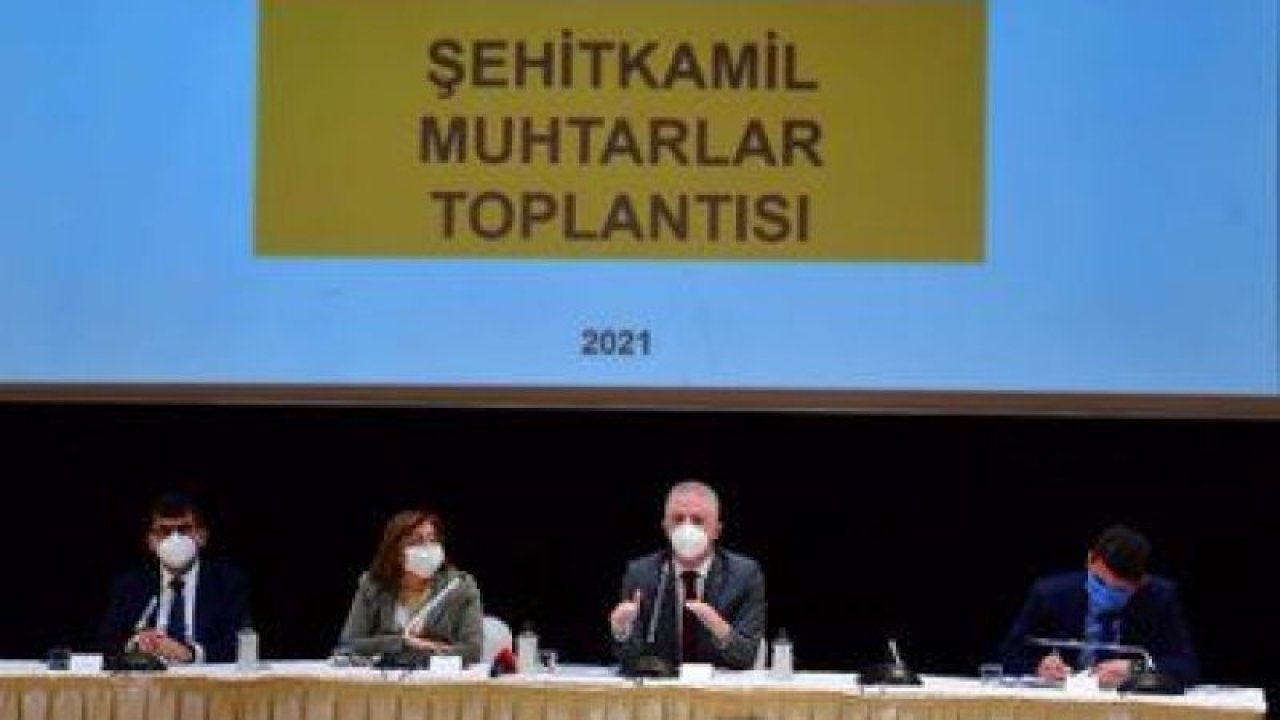 Muhtarlar, talep ve sorunlarını anlattılar