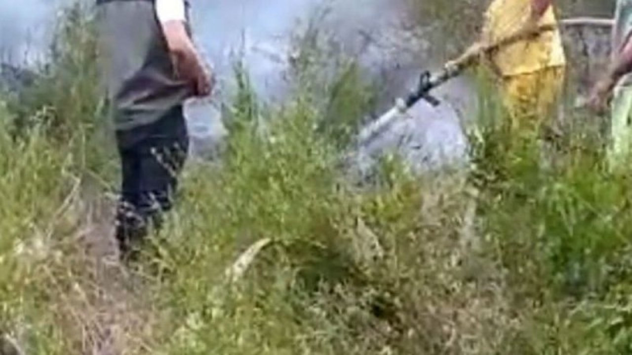 Son Dakika Haber: Video Haber...Kahramanmaraş Andırın’da orman yangını