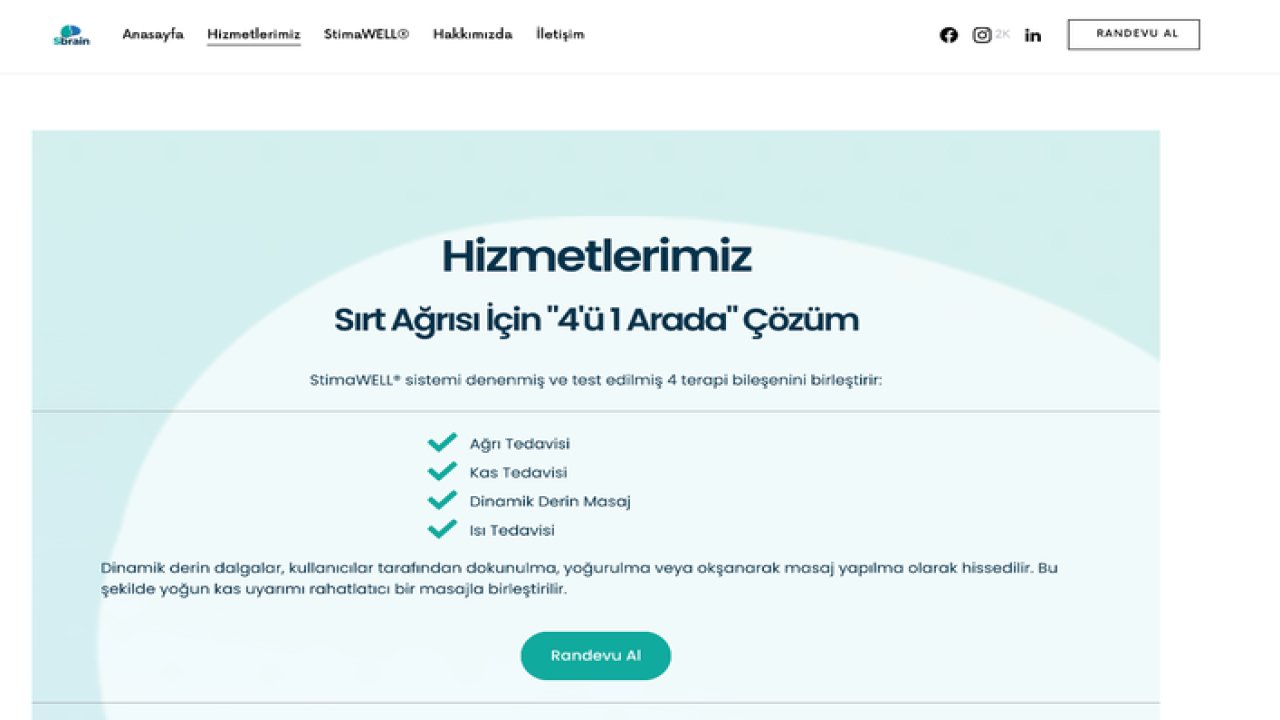Boyun, Sırt ve Bel Ağrılarında Bir Yenilik...