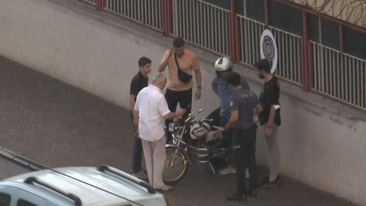 Video Haber...Gaziantep'te motorsiklet otomobile arkadan çarptı