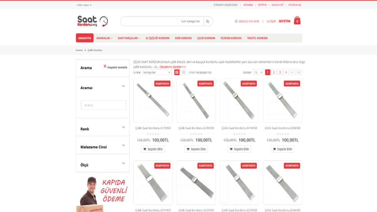 Saat Kordonu İçin Doğru Adres: Saatkordonu.org