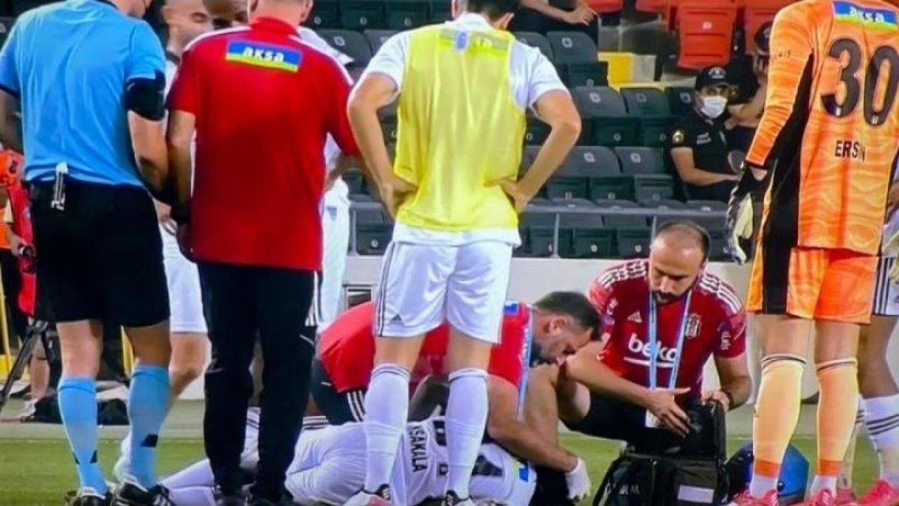 Gaziantep FK-Beşiktaş maçında şok eden olay