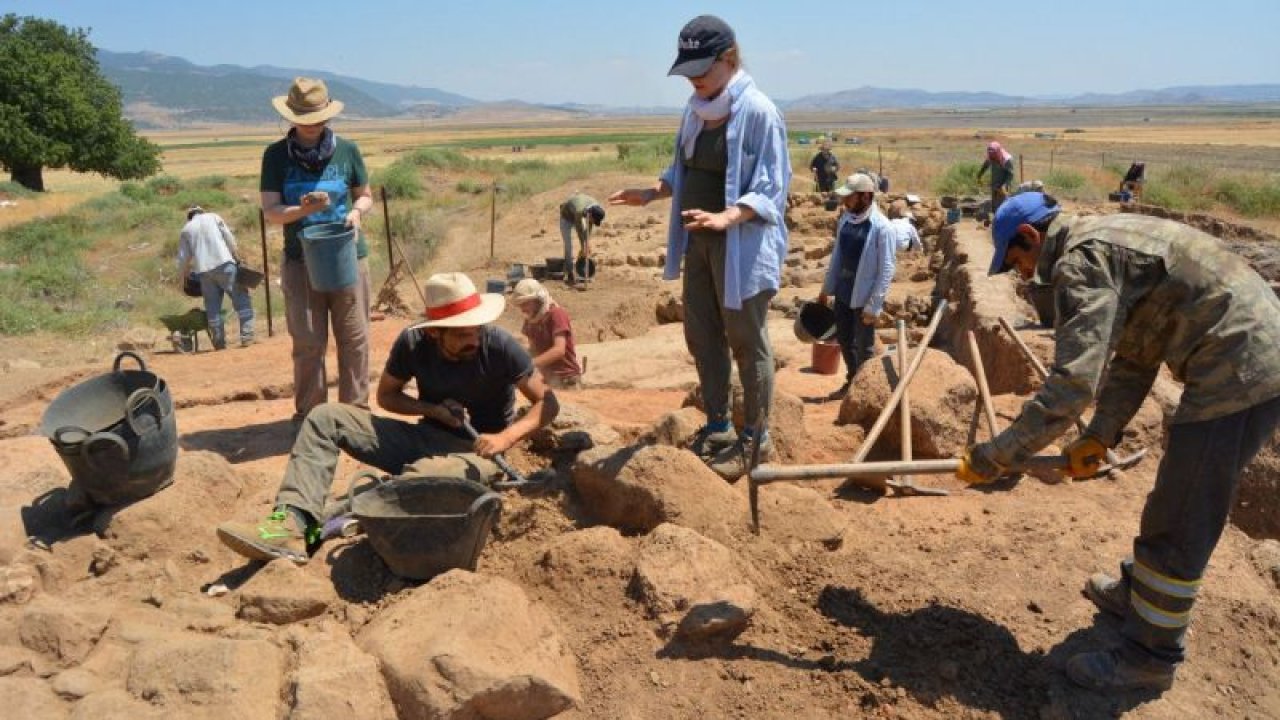 Zincirli Höyük'teki 13.Etap kazı çalışmaları tamamlandı