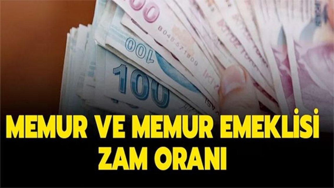 Memur zammı ne kadar oldu? İşte 2021-2022 memur toplu sözleşme zam oranları