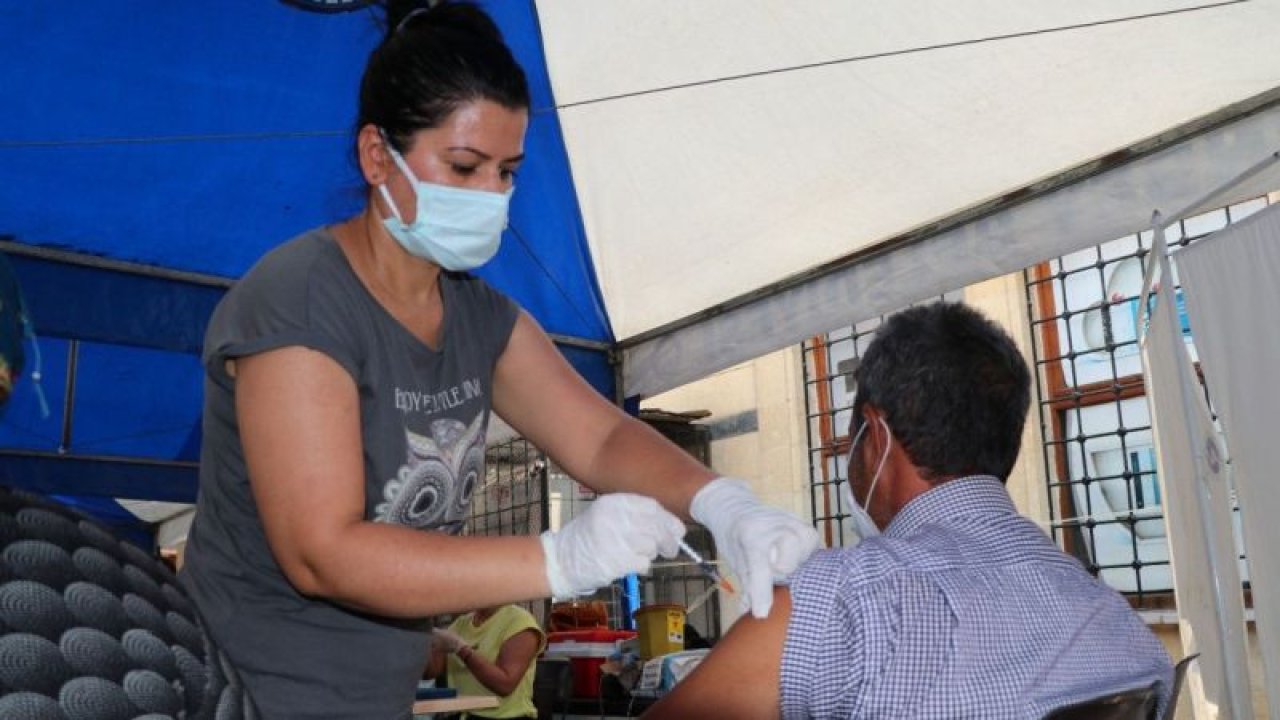 Gaziantep’te vakaların yüzde 70’i aşısız