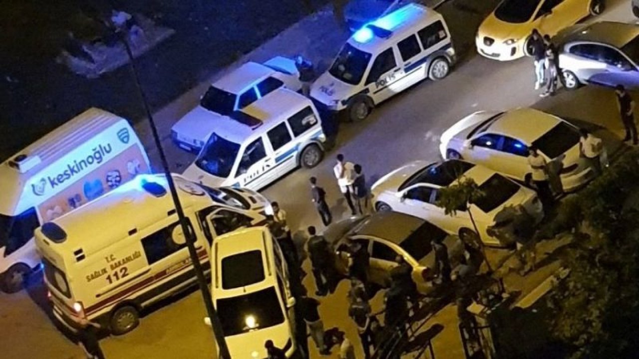 Gaziantep Seyrantepe’de kanlı çatışma! Dört ekip otosu olay yerinde…