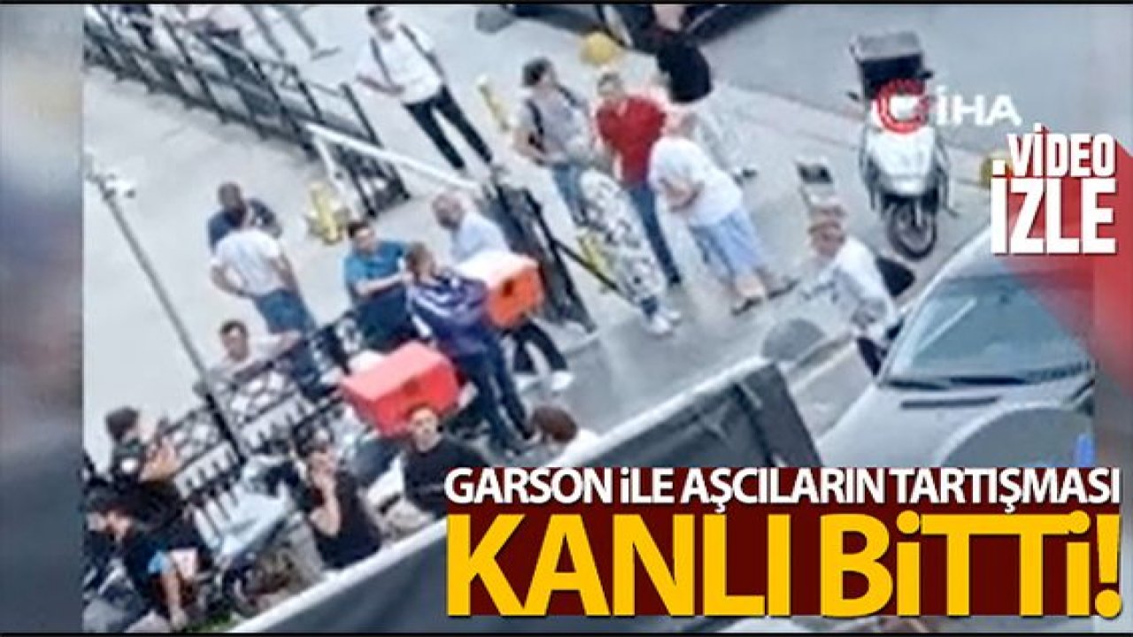 Son Dakika:Video Haber...Restoranda çalışan garson, aşçıları vurdu